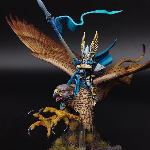 Miniatura pintada a mano por HF Miniatures