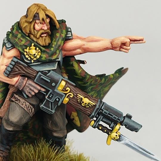 Miniatura pintada a mano por HF Miniatures