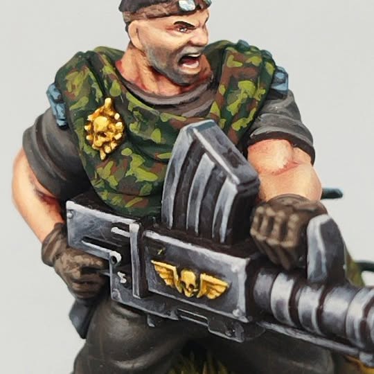 Miniatura pintada a mano por HF Miniatures