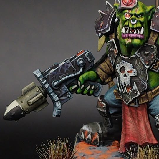 Miniatura pintada a mano por HF Miniatures
