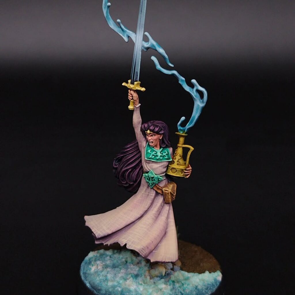 Miniatura pintada a mano por HF Miniatures